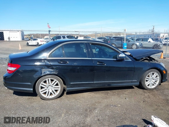 2009 Mercedes-Benz C 300 Sport with VIN WDDGF81X49F271862, listed as a IAAI auction lot 41816170 with 54,886 mi miles and . Bid and sale history available at DreamBid. Image 13.