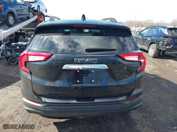 2022 GMC Terrain SLE with VIN 3GKALTEV8NL207168, listed as a IAAI auction lot 41595775 with 19,311 mi miles. Bid and sale history available at carsss.com. Image 16.