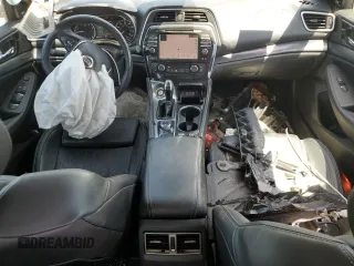 2019 Nissan Maxima SV with VIN 1N4AA6AV4KC369112, listed as a Copart auction lot 60887225 with 42,673 mi miles and Salvage title. Bid and sale history available at DreamBid. Image 8.