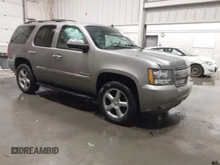 2012 Chevrolet Tahoe LTZ with VIN 1GNSKCE0XCR222775, listed as a IAAI auction lot 41838663 with 119,377 mi miles and . Bid and sale history available at DreamBid. Image 1.