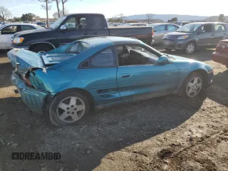 1993 Toyota MR2 z VIN JT2SW22N9P0078369, wystawiony jako Copart lot #87045224 z przebiegiem 240 232 mil mil oraz Szkoda całkowita • Salvage title. Historia ofert i sprzedaży dostępna na DreamBid. Obrazek 3.