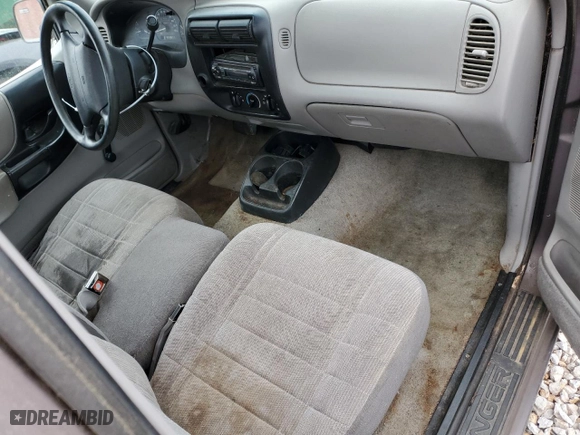 1996 Ford Ranger XL with VIN 1FTCR10A6TUD68567, listed as a Copart auction lot 44497975 with 148,462 mi miles and Salvage Title. Bid and sale history available at carsss.com. Image 8.