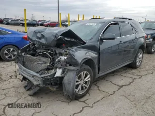 2017 Chevrolet Equinox LT with VIN 2GNALCEK0H1578808, listed as a Copart auction lot 46187145 with 102,622 mi miles and Salvage Title. Bid and sale history available at carsss.com. Image 1.