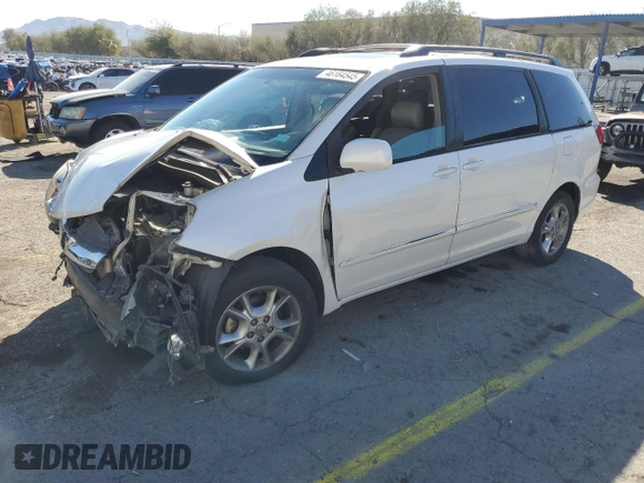 2006 Toyota Sienna XLE with VIN 5TDZA22C16S485097, listed as a Copart auction lot 46184545 with 133,008 mi miles and Salvage Title. Bid and sale history available at carsss.com. Image 1.