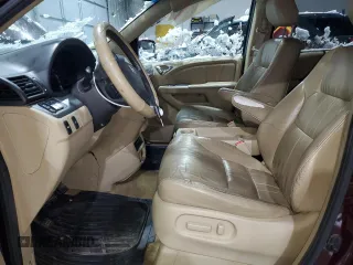 2009 Honda Odyssey EX-L with VIN 5FNRL38739B407617, listed as a Copart auction lot 43949295 with 248,461 mi miles and Salvage Title. Bid and sale history available at DreamBid. Image 7.