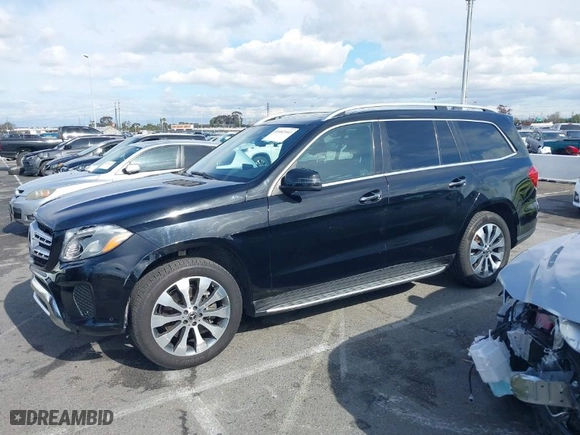 2019 Mercedes-Benz GLS with VIN 4JGDF6EE1KB228308, listed as a IAAI auction lot 41442443 with 128,233 mi miles. Bid and sale history available at carsss.com. Image 14.