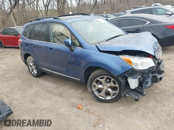 2016 Subaru Forester Touring с VIN JF2SJAXC4GH417596, выставлен на аукционе IAAI как лот 41832344 с пробегом 88 735 миль миль и . История ставок и продаж доступна на DreamBid. Изображение 1.