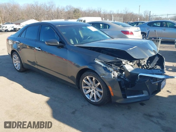2014 Cadillac CTS Luxury RWD with VIN 1G6AR5SX0E0180611, listed as a IAAI auction lot 41366268 with 122,040 mi miles. Bid and sale history available at carsss.com. Image 1.