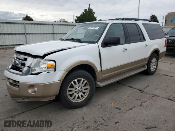 2014 Ford Expedition EL XLT with VIN 1FMJK1J56EEF44667, listed as a Copart auction lot 68951694 with 138,419 mi miles and Salvage Title. Bid and sale history available at carsss.com. Image 1.