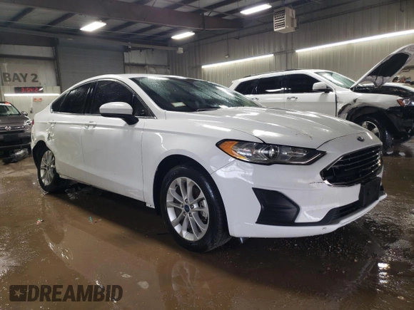 2019 Ford Fusion SE with VIN 3FA6P0HD9KR128968, listed as a Copart auction lot 51579275 with 74,656 mi miles and Salvage Title. Bid and sale history available at carsss.com. Image 4.