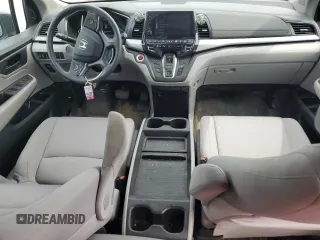 2019 Honda Odyssey EX with VIN 5FNRL6H50KB028595, listed as a Copart auction lot 65846434 with 77,596 mi miles and Salvage title. Bid and sale history available at DreamBid. Image 8.
