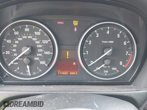 2007 BMW 3 Series 335i with VIN WBAVB73517KY60596, listed as a IAAI auction lot 42504350 with 111,403 mi miles and . Bid and sale history available at DreamBid. Image 7.