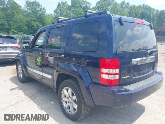 2012 Jeep Liberty Sport with VIN 1C4PJMAK4CW197081, listed as a IAAI auction lot 42511559 with 126,558 mi miles and . Bid and sale history available at DreamBid. Image 3.
