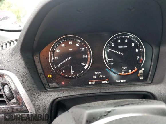 2020 BMW 2 Series 230i xDrive with VIN WBA2K1C08L7E50107, listed as a Copart auction lot 73092964 with 58,461 mi miles and Salvage Title. Bid and sale history available at carsss.com. Image 9.