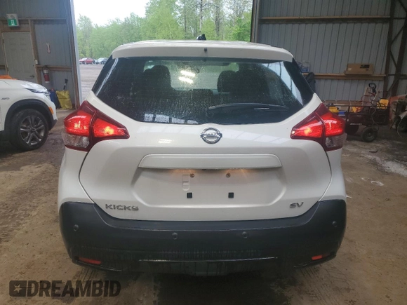 2020 Nissan Kicks SV with VIN 3N1CP5CVXLL572054, listed as a Copart auction lot 57312005 with 61,731 mi miles and Clean title. Bid and sale history available at DreamBid. Image 6.