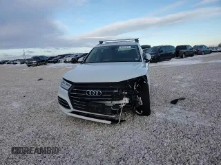 2020 Audi Q5 Premium Plus with VIN WA1E2AFY2L2080987, listed as a Copart auction lot 89344955 with 55,463 mi miles and Salvage title. Bid and sale history available at DreamBid. Image 11.