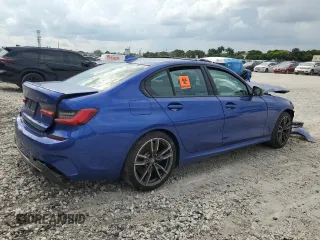 2020 BMW 3 Series M340i with VIN 3MW5U7J03L8B29181, listed as a Copart auction lot 66435394 with 0 mi miles and Non Repairable. Bid and sale history available at carsss.com. Image 3.