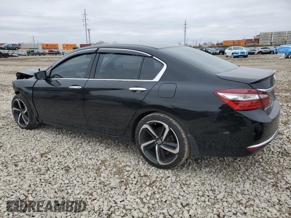 2017 Honda Accord Sedan LX with VIN 1HGCR2F37HA299798, listed as a Copart auction lot 52723705 with 84,637 mi miles and Salvage Title. Bid and sale history available at carsss.com. Image 2.