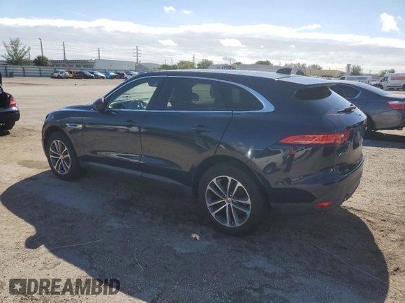 2020 Jaguar F-Pace 25t Premium with VIN SADCJ2FX8LA619250, listed as a Copart auction lot 80426684 with Not provided miles and Salvage title. Bid and sale history available at DreamBid. Image 2.