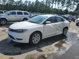 2015 Chrysler 200 Limited with VIN 1C3CCCAB5FN751293, listed as a Copart auction lot 62547445 with 63,879 mi miles and Salvage title. Bid and sale history available at DreamBid. Image 1.