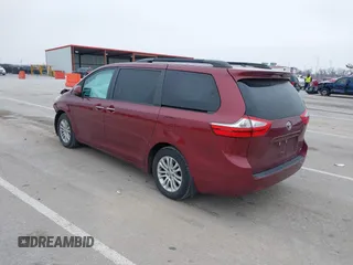 2017 Toyota Sienna XLE Auto Access Seat with VIN 5TDYZ3DC6HS820641, listed as a IAAI auction lot 41184049 with 118,607 mi miles and . Bid and sale history available at DreamBid. Image 3.