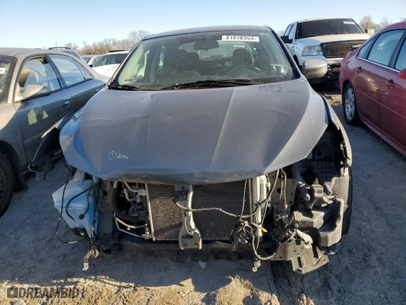 2019 Nissan Sentra S with VIN 3N1AB7AP4KY252901, listed as a Copart auction lot 81978354 with 81,036 mi miles and Salvage Title. Bid and sale history available at carsss.com. Image 5.