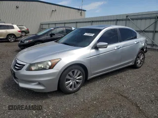2011 Honda Accord EX-L z VIN 1HGCP3F86BA012529, wystawiony jako Copart lot #57605635 z przebiegiem 176 186 mil mil oraz Szkoda całkowita • Salvage title. Historia ofert i sprzedaży dostępna na DreamBid. Obrazek 1.
