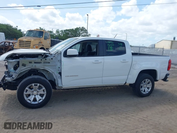 2021 Chevrolet Colorado 2WD LT z VIN 1GCGSCEN8M1159895, wystawiony jako IAAI lot #41946032 z przebiegiem 31 499 mil mil oraz . Historia ofert i sprzedaży dostępna na DreamBid. Obrazek 14.
