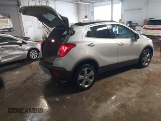 2014 Buick Encore Convenience with VIN KL4CJBSB8EB743421, listed as a IAAI auction lot 41216018 with 18,314 mi miles. Bid and sale history available at carsss.com. Image 4.