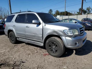 2004 Toyota Sequoia Limited with VIN 5TDBT48A84S226021, listed as a Copart auction lot 47307055 with 209,545 mi miles and Salvage Title. Bid and sale history available at carsss.com. Image 4.