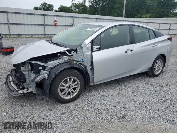 2022 Toyota Prius L Eco z VIN JTDKAMFU7N3160423, wystawiony jako Copart lot #55865935 z przebiegiem 72 950 mil mil oraz Szkoda całkowita • Salvage title. Historia ofert i sprzedaży dostępna na DreamBid. Obrazek 1.