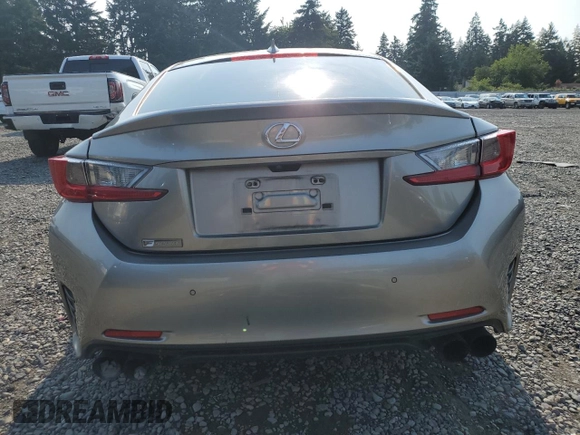 2016 Lexus RC 300 F Sport with VIN JTHSM5BC5G5000752, listed as a Copart auction lot 62030615 with 111,161 mi miles and Salvage title. Bid and sale history available at DreamBid. Image 6.