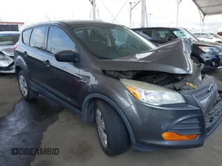 2015 Ford Escape S with VIN 1FMCU0F74FUB81395, listed as a IAAI auction lot 42122007 with 156,736 mi miles and . Bid and sale history available at DreamBid. Image 1.