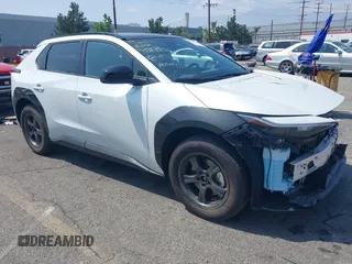 2024 Toyota bZ4X XLE with VIN JTMABACA2RA085343, listed as a IAAI auction lot 42173360 with 3,460 mi miles and . Bid and sale history available at DreamBid. Image 1.
