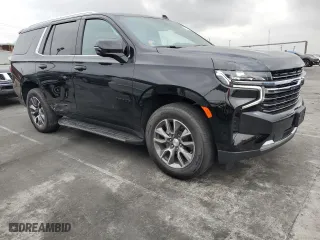 2022 Chevrolet Tahoe LT with VIN 1GNSCNKD6NR354144, listed as a Copart auction lot 76732424 with 32,117 mi miles and Salvage Title. Bid and sale history available at carsss.com. Image 4.
