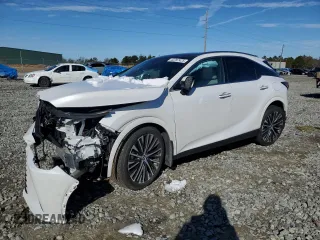 2023 Lexus RX with VIN 2T2BAMBA1PC013211, listed as a Copart auction lot 42297425 with 29,222 mi miles and Salvage Title. Bid and sale history available at carsss.com. Image 1.