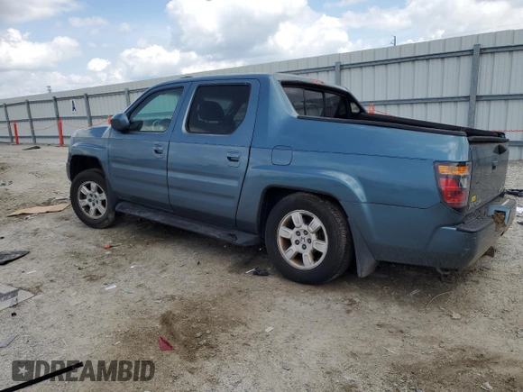 2007 Honda Ridgeline RTL w/Leather with VIN 2HJYK165X7H541838, listed as a Copart auction lot 51180735 with 175,336 mi miles and Salvage Title. Bid and sale history available at carsss.com. Image 2.