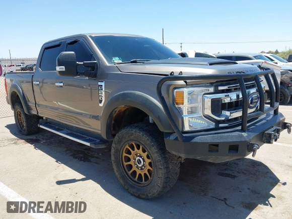 2021 Ford F-250 XL with VIN 1FT7W2B61MEC60958, listed as a IAAI auction lot 42458814 with 31,531 mi miles and . Bid and sale history available at DreamBid. Image 1.