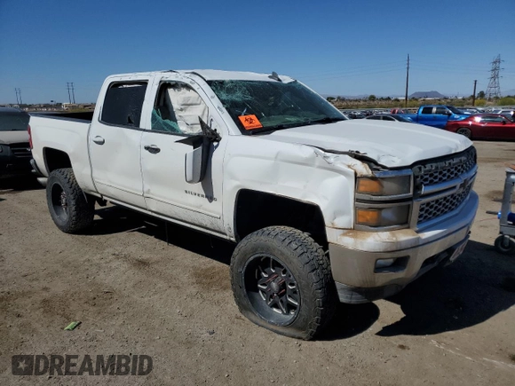 2015 Chevrolet Silverado 1500 LT with VIN 3GCUKREC3FG234298, listed as a Copart auction lot 47022615 with 0 mi miles and Clean Title. Bid and sale history available at carsss.com. Image 4.