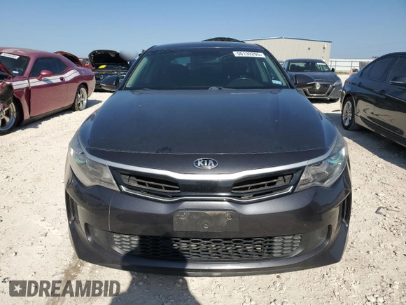 2017 Kia Optima with VIN KNAGT4LE3H5017312, listed as a Copart auction lot 50139295 with 137,106 mi miles and Salvage title. Bid and sale history available at DreamBid. Image 5.
