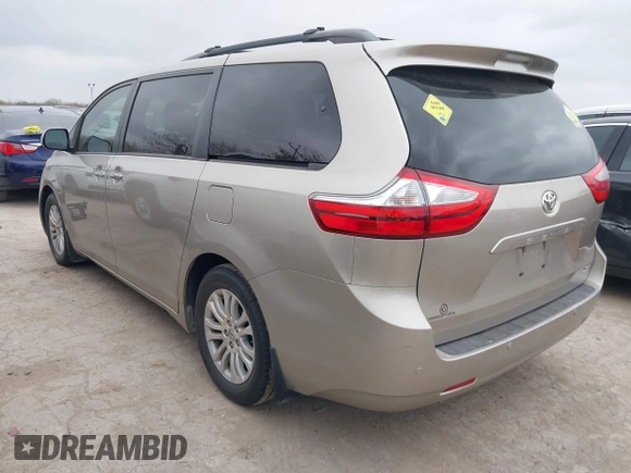 2015 Toyota Sienna XLE с VIN 5TDYK3DC4FS677254, выставлен на аукционе IAAI как лот 41708885 с пробегом 122 637 миль миль и . История ставок и продаж доступна на DreamBid. Изображение 3.