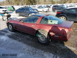 1986 Chevrolet Corvette with VIN 1G1YY0781G5125070, listed as a Copart auction lot 45810415 with 94,849 mi miles and Clean Title. Bid and sale history available at carsss.com. Image 2.