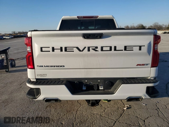2023 Chevrolet Silverado 1500 RST with VIN 2GCUDEED5P1130952, listed as a Copart auction lot 48106945 with 19,542 mi miles and Clean Title. Bid and sale history available at DreamBid. Image 6.