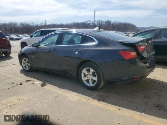 2022 Chevrolet Malibu LS with VIN 1G1ZB5ST1NF187381, listed as a Copart auction lot 48140985 with 51,757 mi miles and Non Repairable. Bid and sale history available at DreamBid. Image 2.