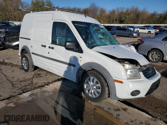 2013 Ford Transit Connect XLT with VIN NM0LS7DN1DT157270, listed as a Copart auction lot 81300314 with Not provided miles and Salvage title. Bid and sale history available at DreamBid. Image 4.