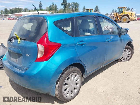 2016 Nissan Note SR z VIN 3N1CE2CP5GL397711, wystawiony jako IAAI lot #42521743 z przebiegiem 86 266 mil mil oraz . Historia ofert i sprzedaży dostępna na DreamBid. Obrazek 4.