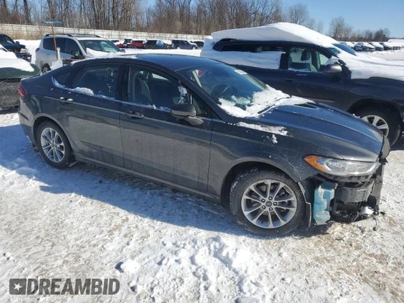 2020 Ford Fusion SE with VIN 3FA6P0HD4LR125364, listed as a Copart auction lot 45429505 with 24,226 mi miles and Salvage Title. Bid and sale history available at carsss.com. Image 4.
