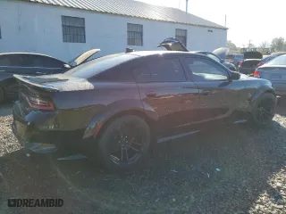 2020 Dodge Charger SRT Hellcat with VIN 2C3CDXL97LH182496, listed as a Copart auction lot 72085063 with 22,747 mi miles and Salvage Title. Bid and sale history available at carsss.com. Image 3.
