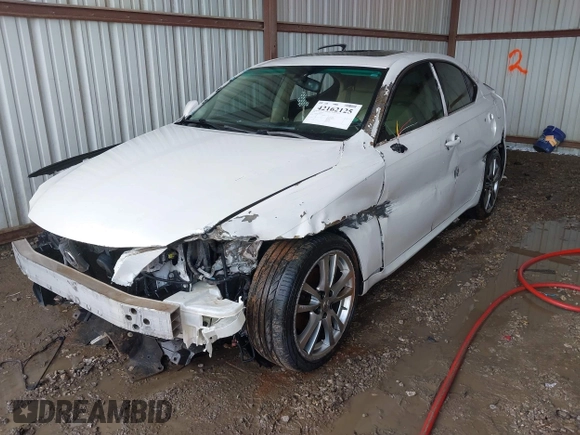 2008 Lexus IS 250 with VIN JTHBK262185067856, listed as a IAAI auction lot 42162125 with 179,865 mi miles and . Bid and sale history available at DreamBid. Image 2.