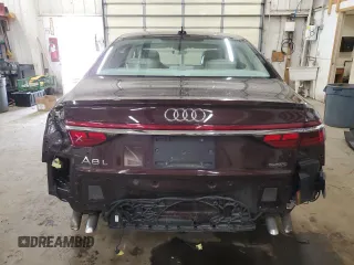 2019 Audi A8 with VIN WAU8DAF85KN019978, listed as a Copart auction lot 52646385 with 46,416 mi miles and Salvage title. Bid and sale history available at DreamBid. Image 6.